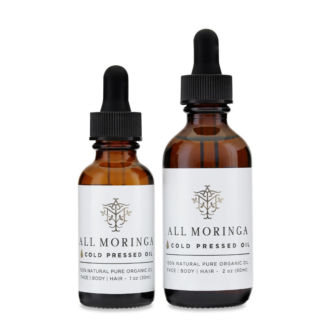 Organic Moringa Seed Oil - Cold Pressed