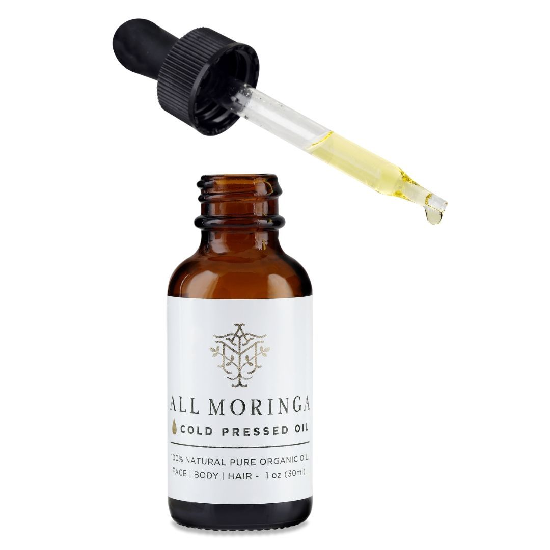Organic Moringa Seed Oil - Cold Pressed