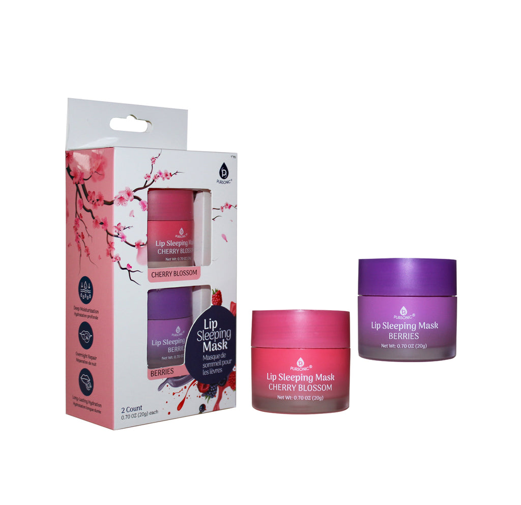 Lip Sleeping Mask Duo - Cherry Blossom & Berries