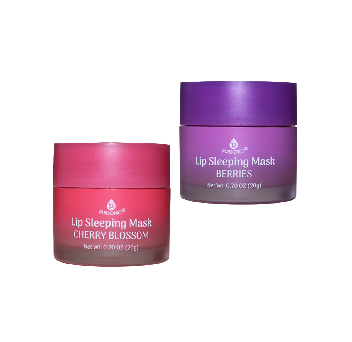 Lip Sleeping Mask Duo - Cherry Blossom & Berries