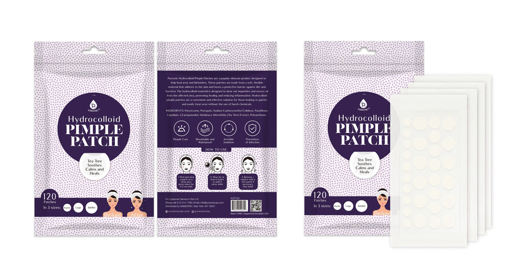Hydrocolloid Pimple Patches (120 Count)