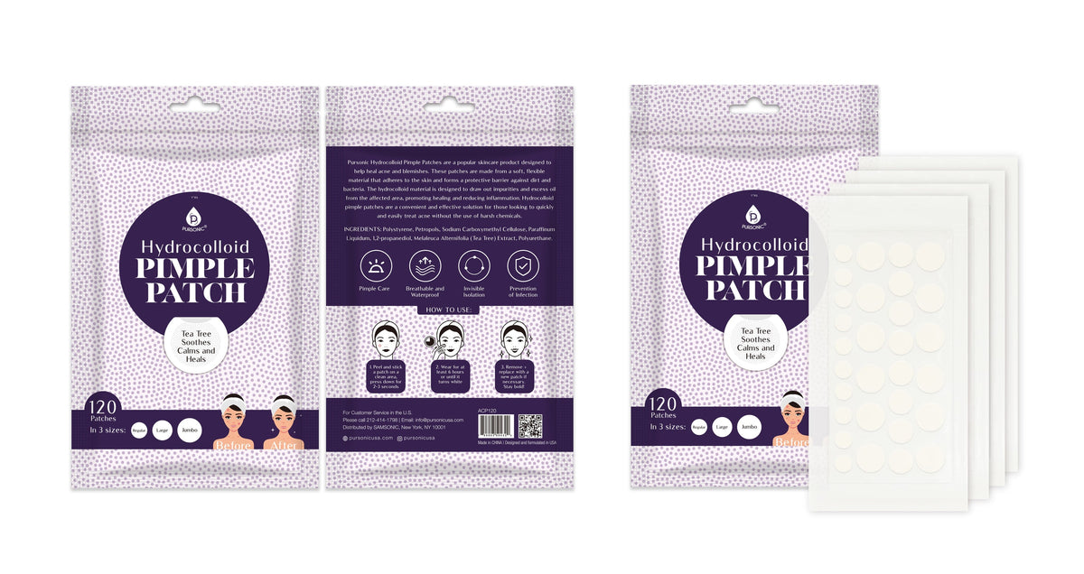 Hydrocolloid Pimple Patches (120 Count)